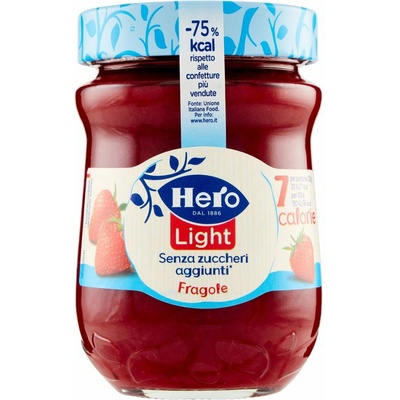 Hero jahodový džem bez cukru 280 g