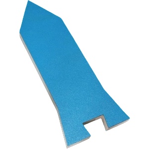 S-Sport Полифоам плувна дъска с форма на ракета, размер L, 90x35x6 см, S-SPORT