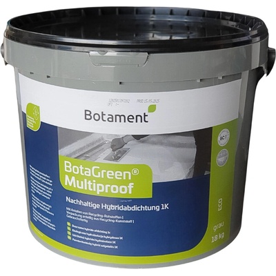 BOTAMENT BotaGreen Multiproof, udržiteľná hybridná hydroizolácia 1K Balenie: 18 kg