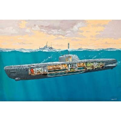 Revell Deutsches U Boot Typ XXI s interiérem 1:144
