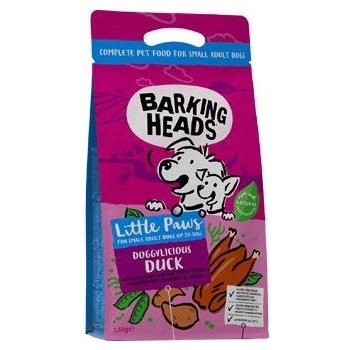 Barking Heads Tiny Paws Quackers Grain Free 1,5 kg