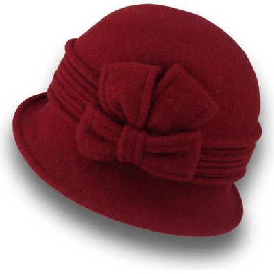 Dámský zimní klobouček W-0126/144 vínový