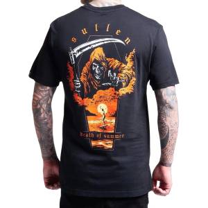 SULLEN мъжка тениска sullen - premium - d. o. s. - черна - scm8479_sil