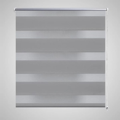 Nabytek XL Roleta den a noc / Zebra / Twinroll 120x230 cm Šedá