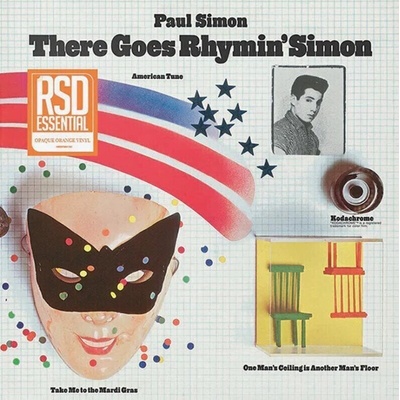 Paul Simon - There Goes Rhymin' Simon (Orange Opaque Coloured) (LP) (196587364113)