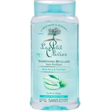 Le Petit Olivier šampon s obsahem aloe vera a extraktu ze zeleného čaje 250 ml