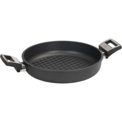 SKK Profesionální titanová pánev grilovací Titanium Durit Indukce 28 cm