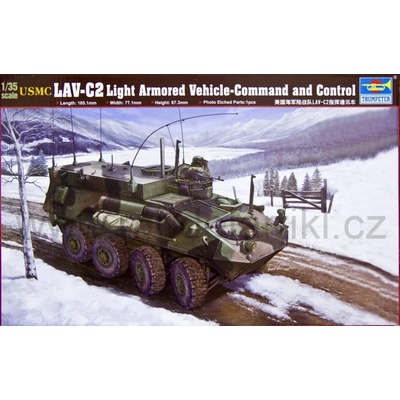 Trumpeter USMC LAV-C2 Light Armored Vehicle-Command&Control 1:35