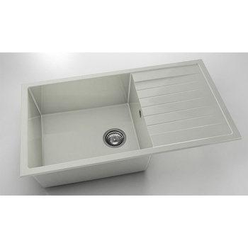 Image 1 of FAT Мивка Vanguard 229, Polymer marble, 02 Полярен гранит, с включен сифон