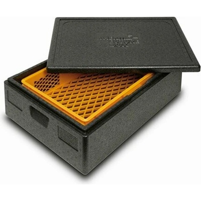 Termoport GN 1/1 čierny 45 l z odolného plastu 100022639
