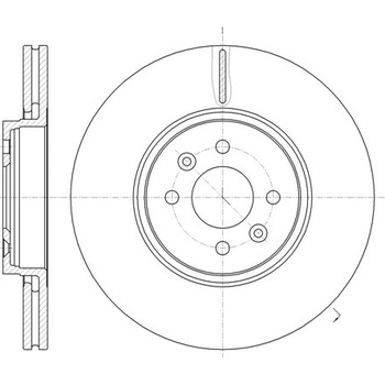 Brzdový kotúč REMSA 61049.10