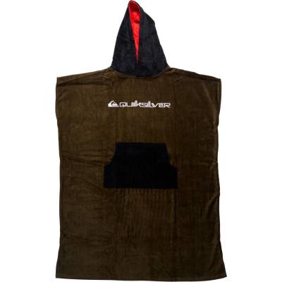 Quiksilver Мъжко пончо за сърф Quiksilver Hoody Towel Surf poncho - Grape Leaf - размер One Size (050-1602-0811)
