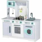 ECOTOYS Дървена детска кухня Ecotoys, с аксесоари (ET7258) - ozone