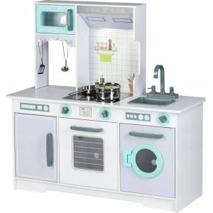 ECOTOYS Дървена детска кухня Ecotoys, с аксесоари (ET7258) - ozone