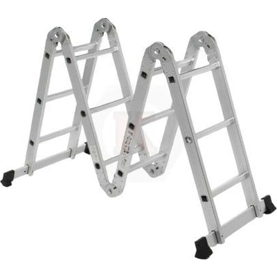 ТУНДЖА Шарнирна алуминиева стълба Тунджа, 4х4 стъпала, 4.7 м (9700536) (9700536)