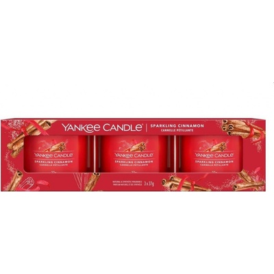 Yankee Candle Sparkling Cinnamon 3 x 37 g