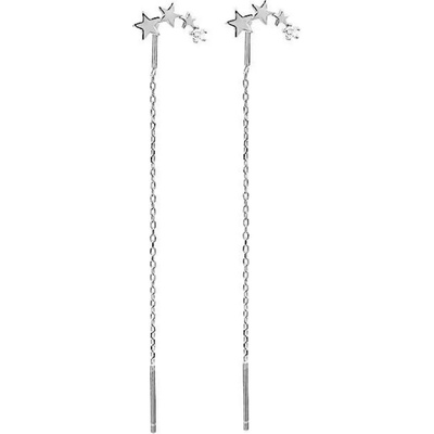 Silenti Jewelry Сребърни обеци "Звезден Миг