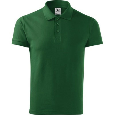 MALFINI Malfini cotton heavy 215 / Мъжка поло тениска - бутилково зелено m (2150614)