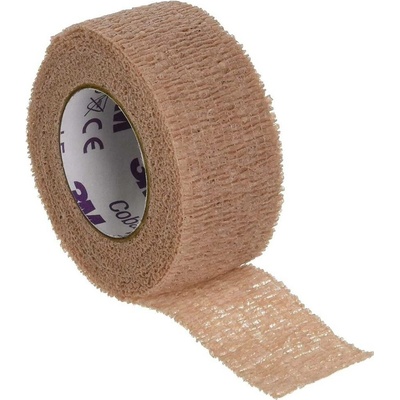 Coban 1581 Obinadlo elast. 2,5 cm x 4,5 m hnědá