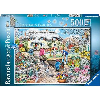 Image 1 of Ravensburger Пъзел Ravensburger от 500 части - Дядовата градина (17143)