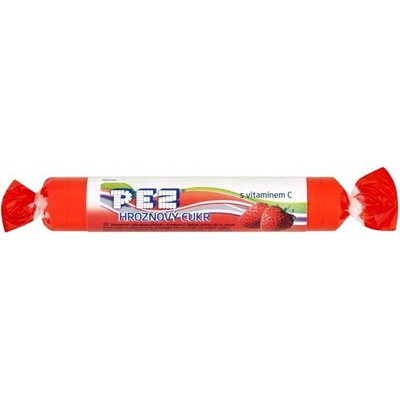 Pez Cukr hroznový s jahodovou příchutí 39 g