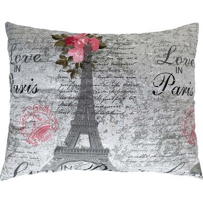 Xpose flanel obliečka na vankúš Paris ružová 70x90