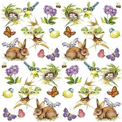 Ambiente Europe BV Servítky veľké Jarný pocit 33x33cm
