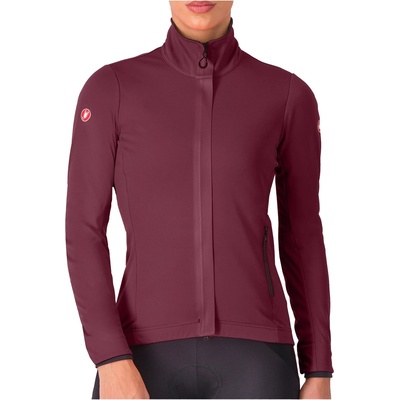 Castelli Дамско термо яке за колоездене Castelli Women's Alpha 150 Jacket Cycling jacket - Deep Bordeaux / Brilliant Pink (151-0779-0114)