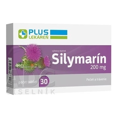 Plus Lekáreň Silymarín 200 mg 30 tabliet