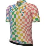 Alé Мъжка фланелка с къс ръкав за колоездене Alé PR-E Multiverso 2.0 S/S Jersey Cycling jersey - Multicolor (056-3946-0214)