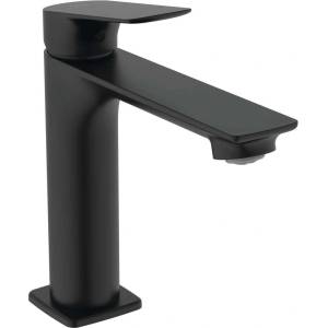 Ideal Standard Ceralife C - Смесител за умивалник с чучур Click-Clack, BlueStart, копринено черен BE105XG (BE105XG)