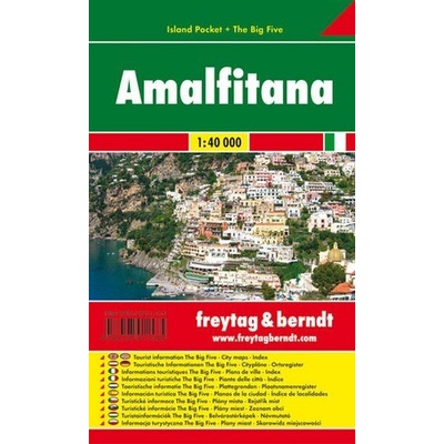 Freytag&Berndt Amalfitana 1: 40 000 Island Pocket