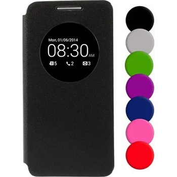 Image 1 of ASUS Zenfone C ZC451CG Window Wallet Кожен Калъф и Протектор