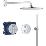 GROHE Precision SmartControl - Душ система с термостат за вграждане, диаметър 31 cm, хром 34880000 (34880000)