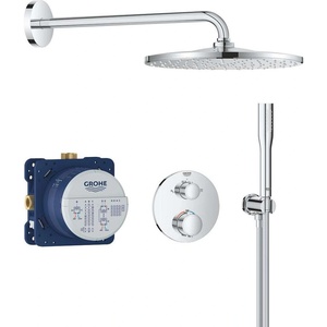 GROHE Precision SmartControl - Душ система с термостат за вграждане, диаметър 31 cm, хром 34880000 (34880000)