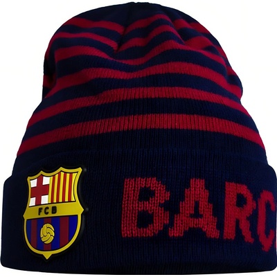 FC Barcelona beanie pruhovaná