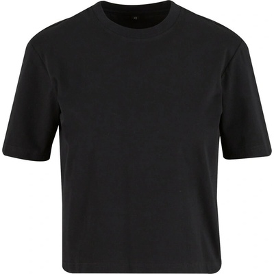 Build your Brand Tričko Sorona BY 369 těžké krátký rukáv dámské COT56036900203 black