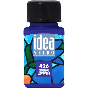 Maimeri Idea Vetro Боя за стъкло Ultramarine 426 60 ml 1 бр (M5314426)