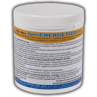 Mister Mix Iper Energetico Powder Dogs 800 g