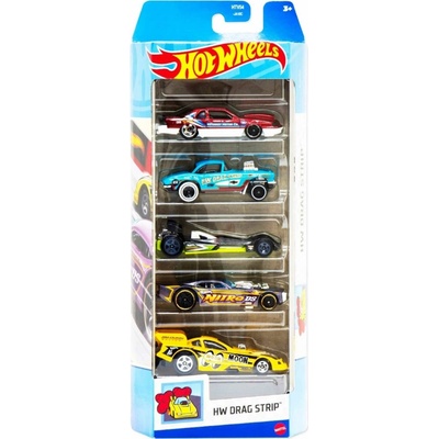 Mattel Hot Wheels Drag Strip 5ks HTV54