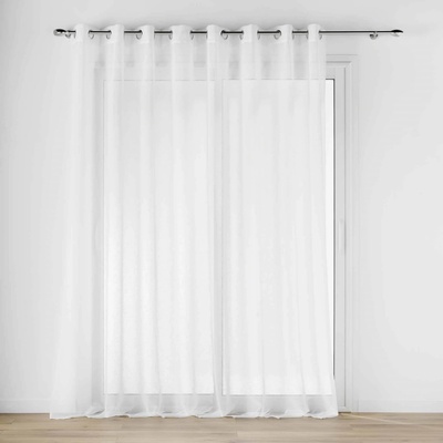 Douceur d'intérieur Široká záclona s oky, CARLIN, 300 x 240 cm bílá