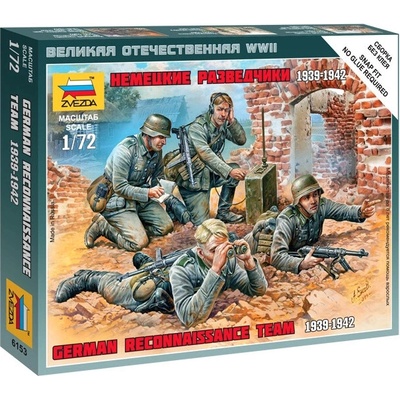 Zvezda figúrky – nemecký prieskumný tím (1:72)