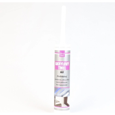 Silverline Akrylový tmel 280 ml bílá