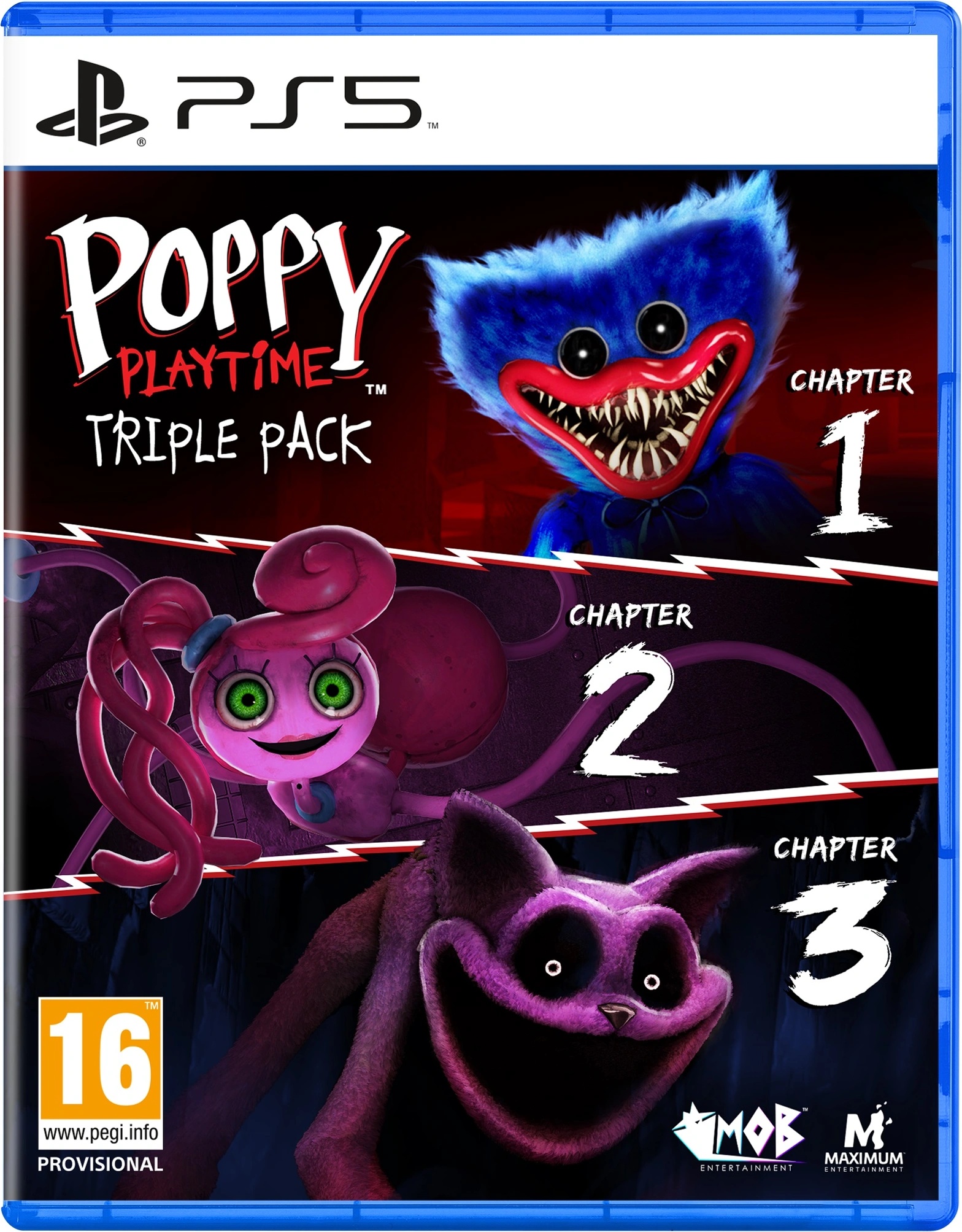 Maximum Entertainment Poppy Playtime Triple Pack (PS5)