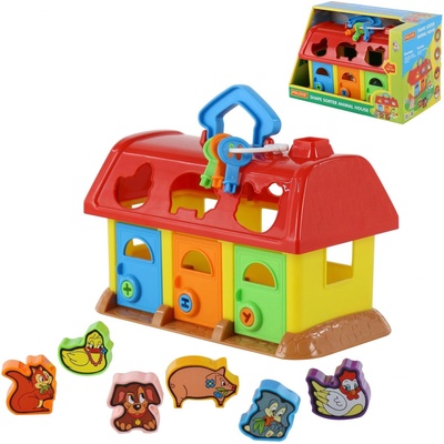 Polesie Toys Къща сортер Pets House - 9173 (106837)