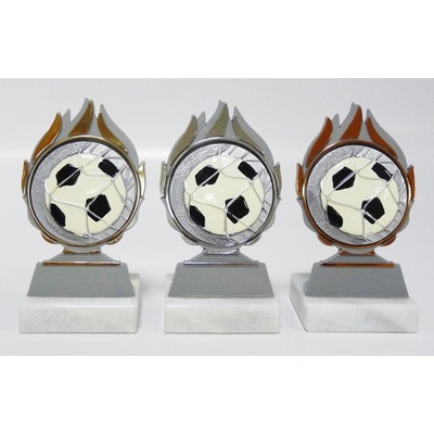 VIZINGR Fotbal-míč plakety Q120-802-FG003 zlato