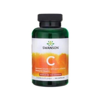 Swanson Витамин C с биофлавоноиди - Buffered Vitamin C with Bioflavonoids 500mg. / 100 Caps, 4469