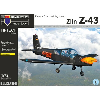 Kovozávody Prostějov Zlin Z-43 HI-TECH Limited 1:72