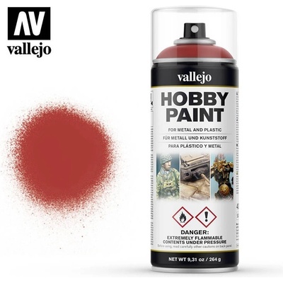 Vallejo Hobby Spray Paint 28016 Scarlet Red 400ml