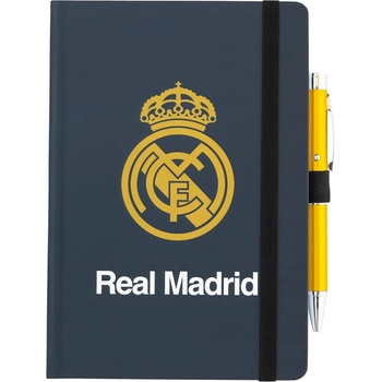 Erik Комплект тефтер с химикалка Erik Sports: Football - Real Madrid, формат A5 (CPA5049)